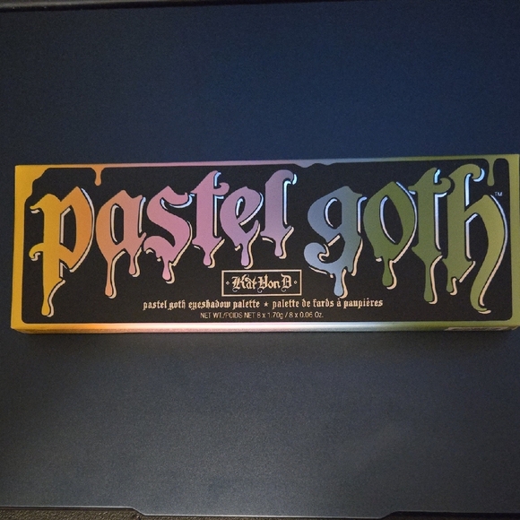 Kat Von D Limited Edition Pastel Goth Eyeshadow Palette Rare Collectible